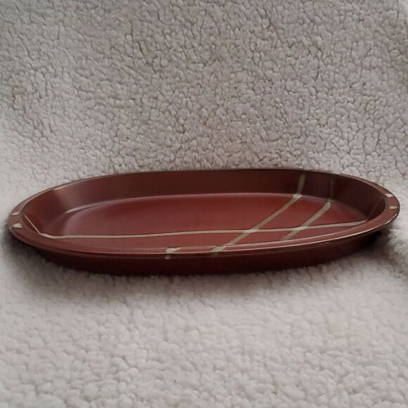 Cast Iron Baked Enamel Handcrafted Tray Japan - Picture 2 of 6